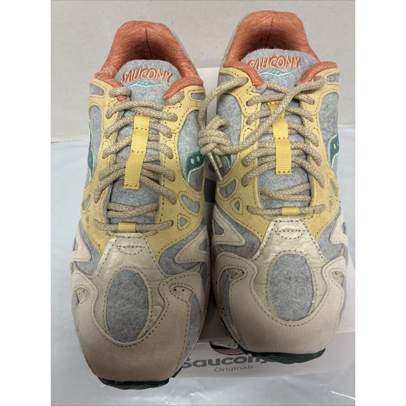 Saucony Grid Azura 2000 Grey Blue Men's Size 8.5 - Picture 2 of 9